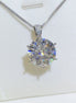 Michelle | Moissanite Solitaire Pendant Necklace - 100500855841190 - Jewellery - Ivory & White