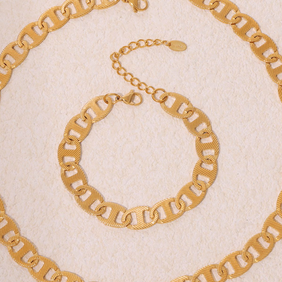 Nicole | Chain Bracelet - 100500558741147 - Jewellery - Ivory & White