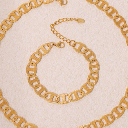 Nicole | Chain Bracelet - 100500558741147 - Jewellery - Ivory & White