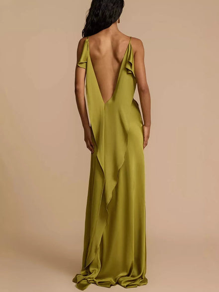 Olive - 100100777895789 - Bridesmaid Dress - Ivory & White