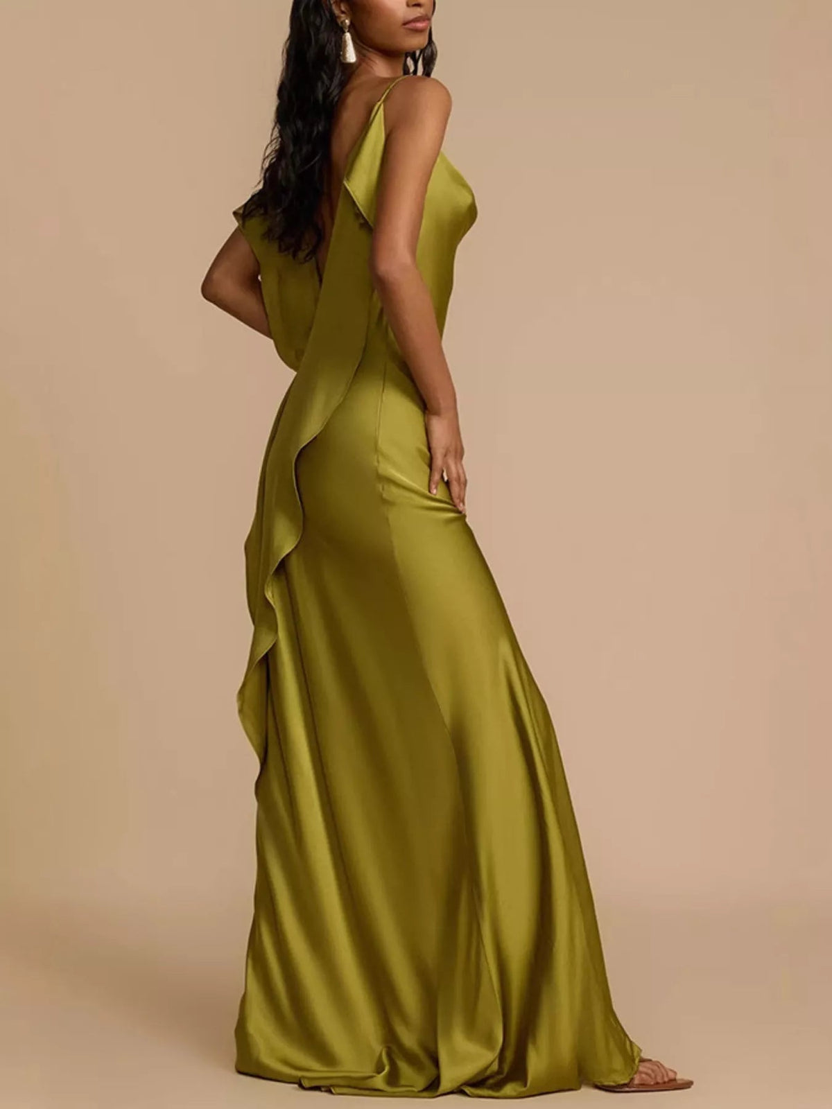 Olive - 100100777895789 - Bridesmaid Dress - Ivory & White
