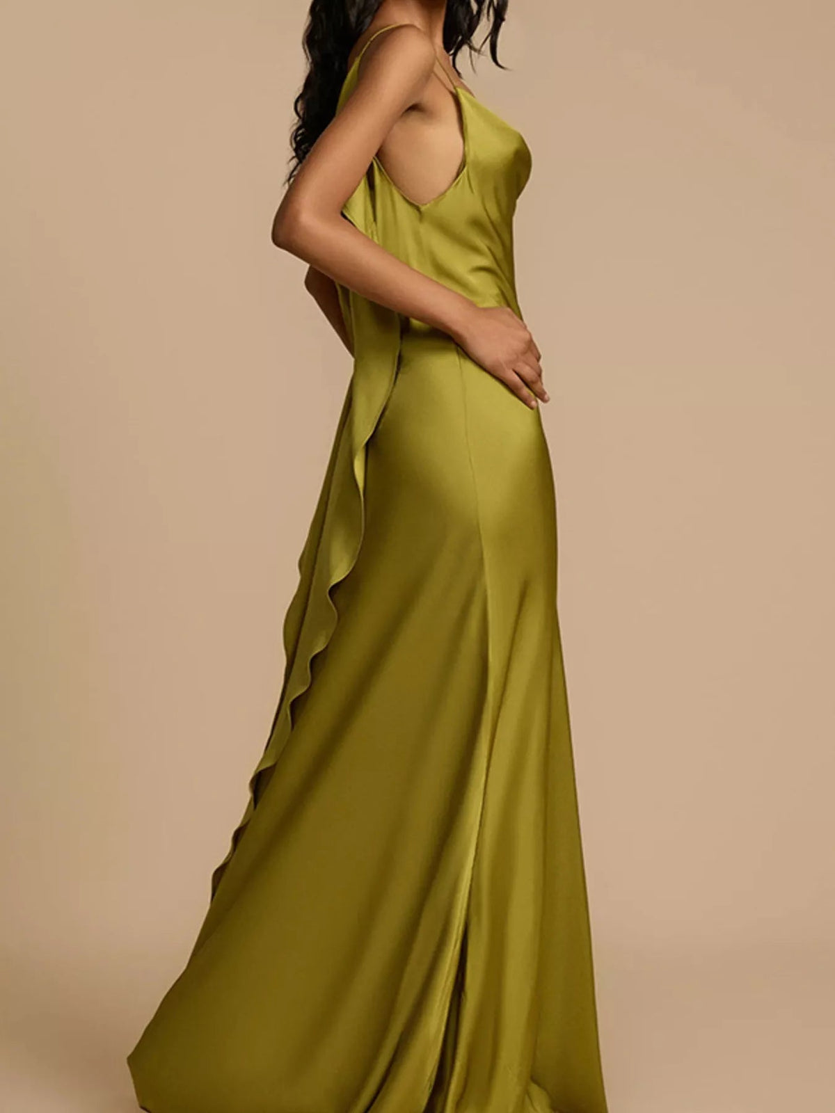Olive - 100100777895789 - Bridesmaid Dress - Ivory & White