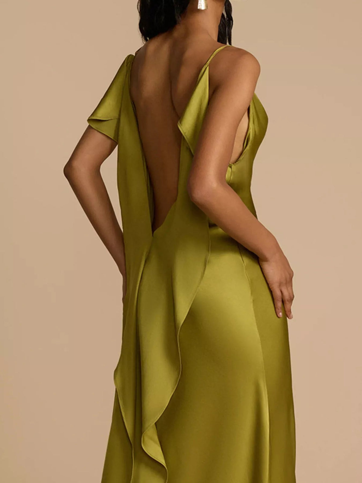 Olive - 100100777895789 - Bridesmaid Dress - Ivory & White