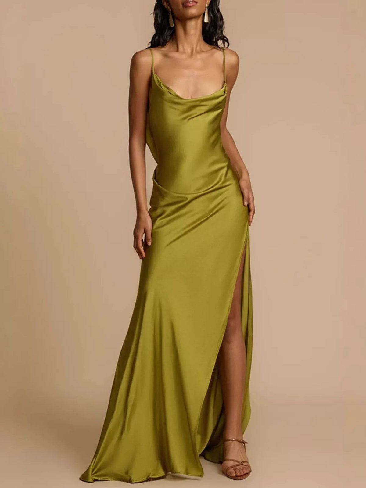 Olive - 100100777895789 - Bridesmaid Dress - Ivory & White