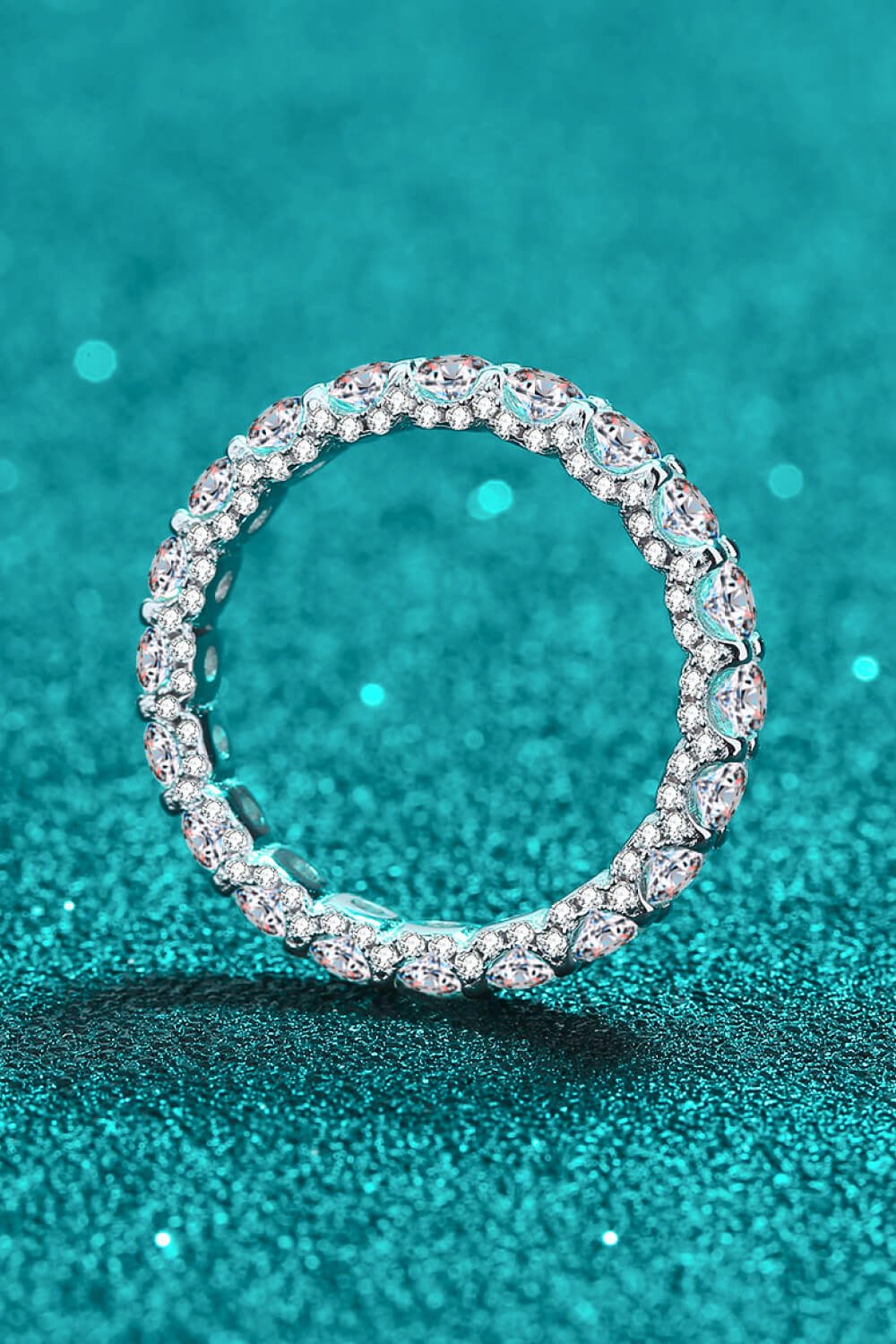 Olive | Moissanite Ring - 101300037857809 - Jewellery - Ivory & White