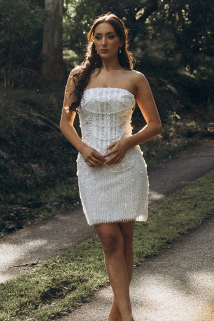Ophelia - 14:200003699custom color;200000443:151 - Wedding Dress - Ivory & White