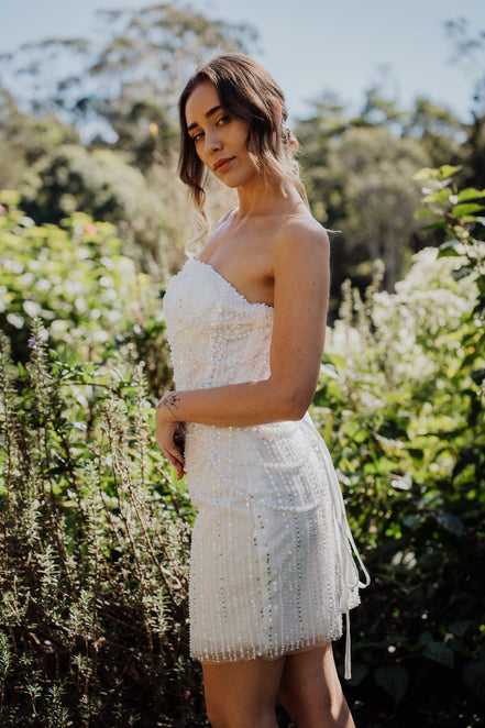 Ophelia - 14:200003699custom color;200000443:151 - Wedding Dress - Ivory & White