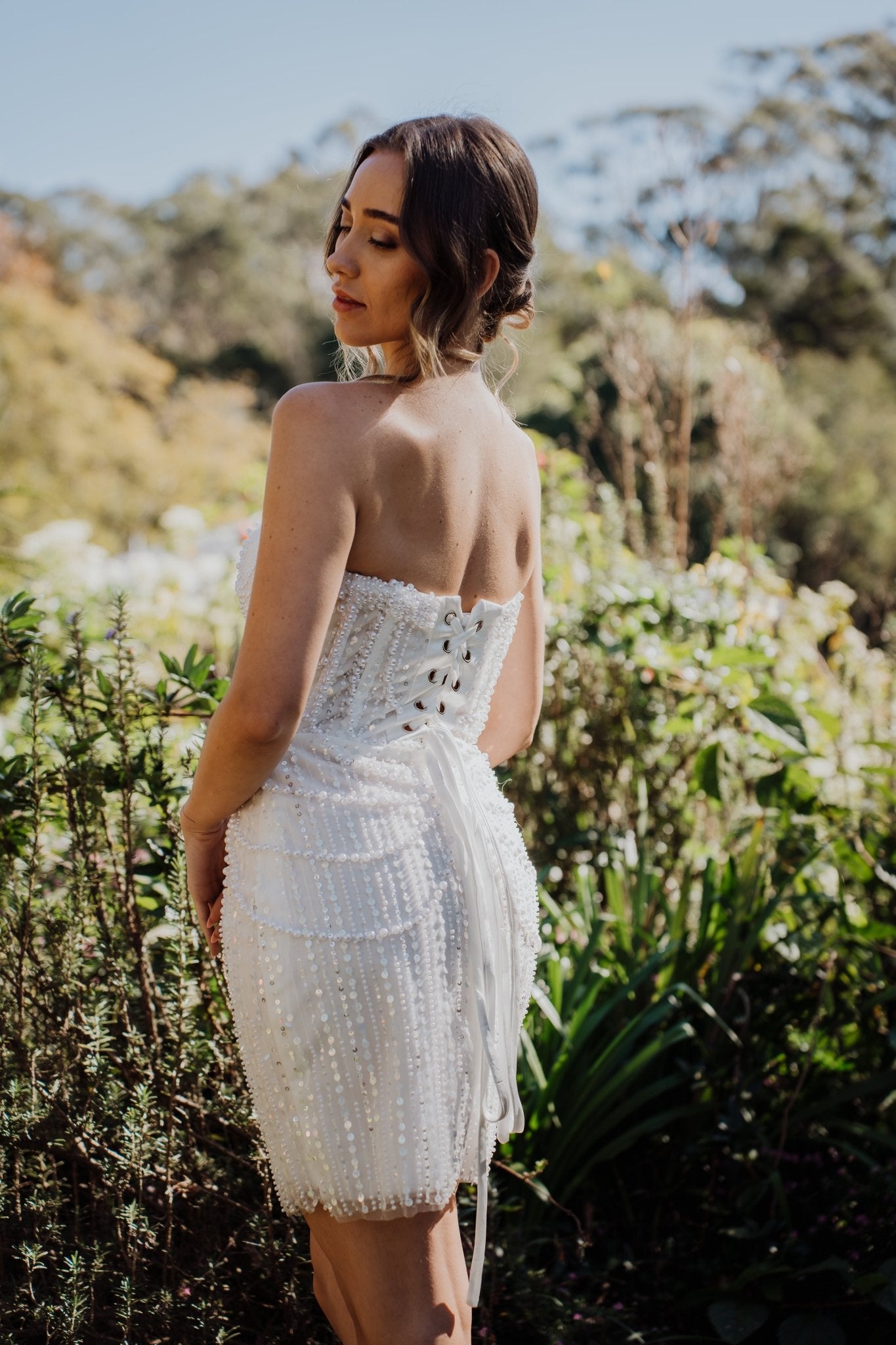 Ophelia - 14:200003699custom color;200000443:151 - Wedding Dress - Ivory & White