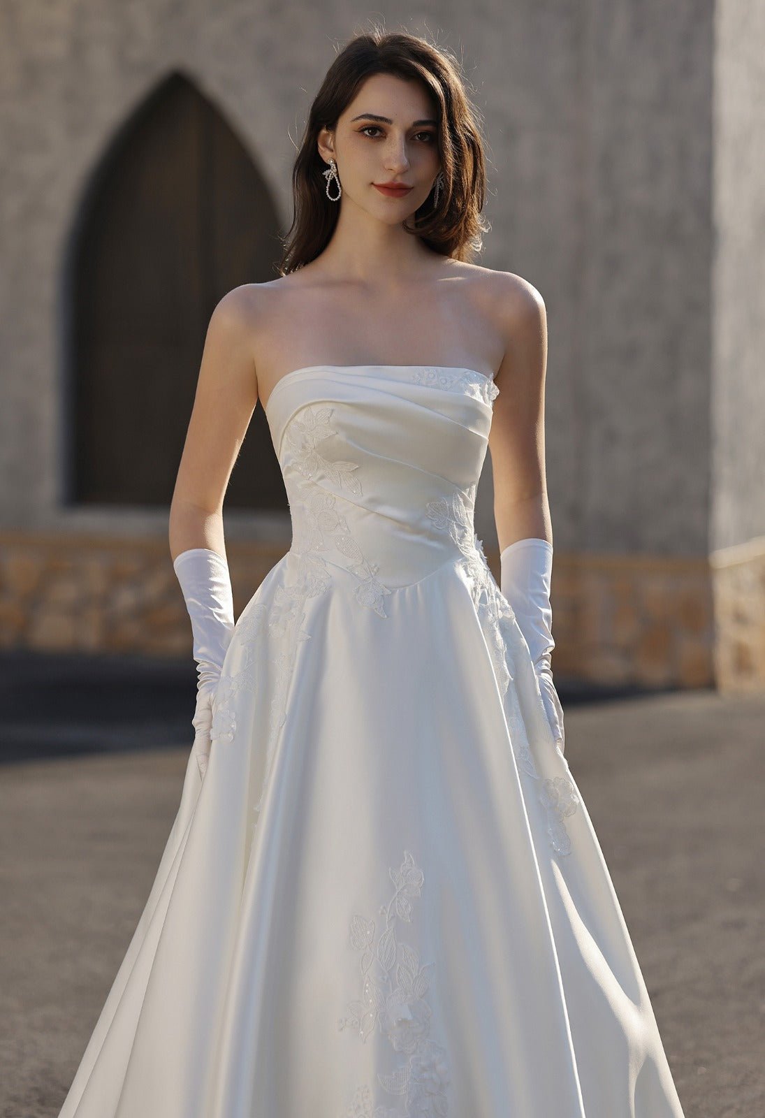 Pippa -  - Wedding Dress - Ivory & White