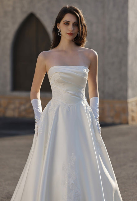 Pippa -  - Wedding Dress - Ivory & White