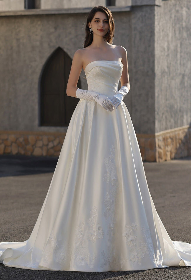 Pippa -  - Wedding Dress - Ivory & White