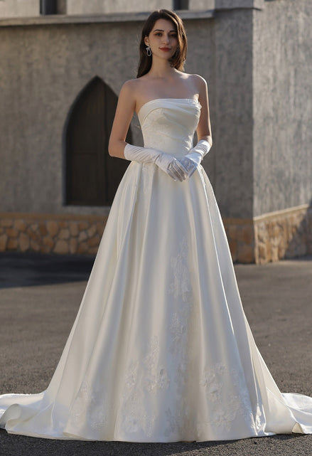 Pippa -  - Wedding Dress - Ivory & White