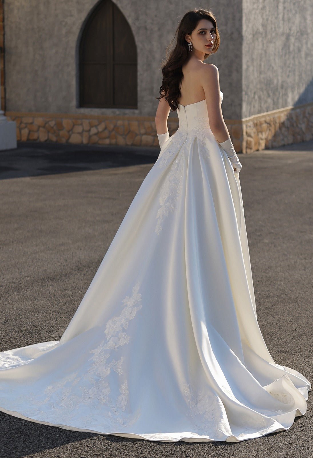 Pippa -  - Wedding Dress - Ivory & White