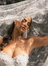Renata | Mantilla Lace Veil - 14:29Off White;200000063:1952 - Bridal Veil - Ivory & White