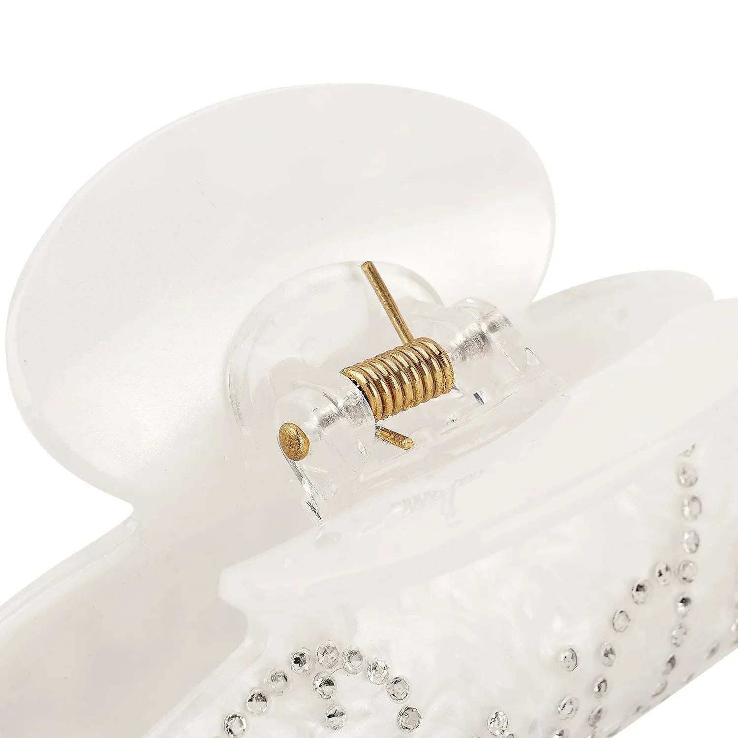 Rhinestone Bride Hair Claw Clip - 14:29white - 10cm - Bridal Accessories - Ivory & White