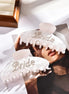 Rhinestone Bride Hair Claw Clip - 14:29white - 10cm - Bridal Accessories - Ivory & White