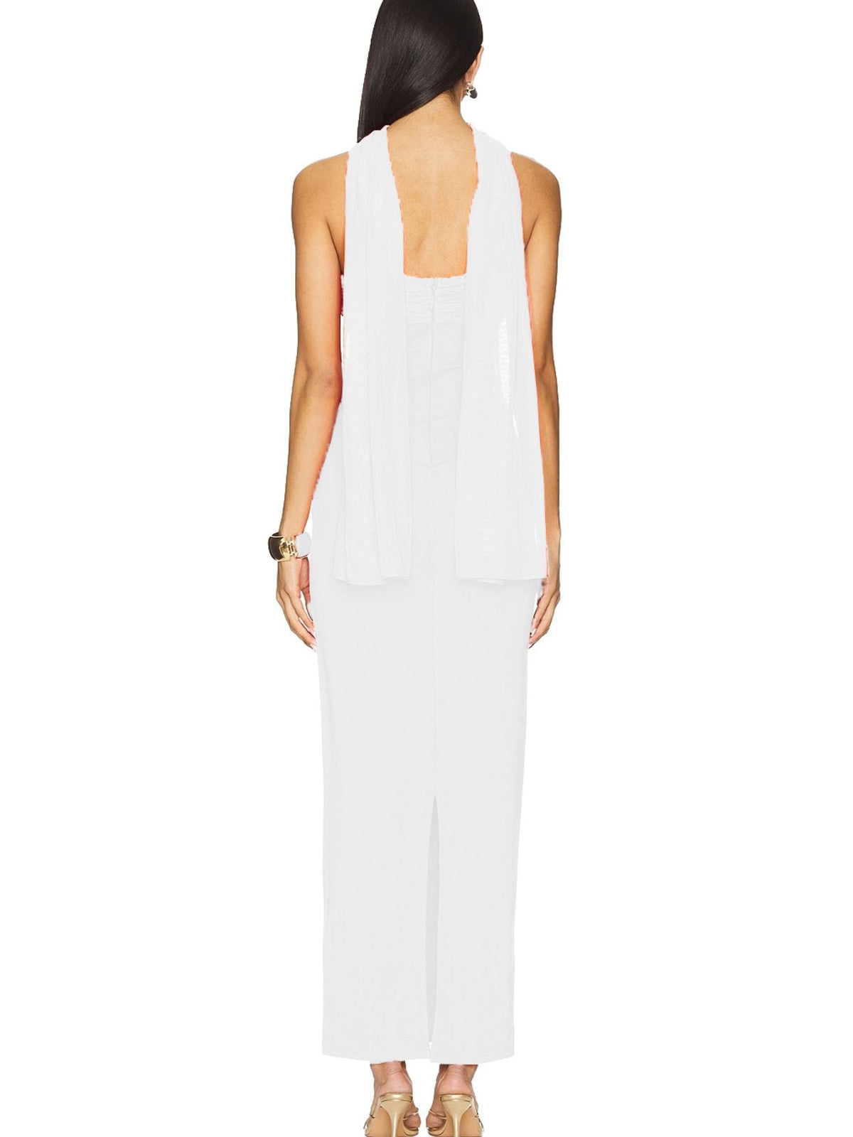 Robyn - 100100033891343 - Bridesmaid Dress - Ivory & White