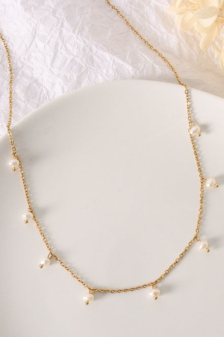 Rose | Pearl Choker Necklace - 100500135761041 - Jewellery - Ivory & White