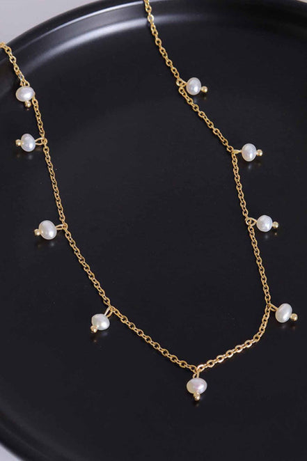 Rose | Pearl Choker Necklace - 100500135761041 - Jewellery - Ivory & White