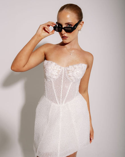 Sabrina -  - Wedding Dress - Ivory & White