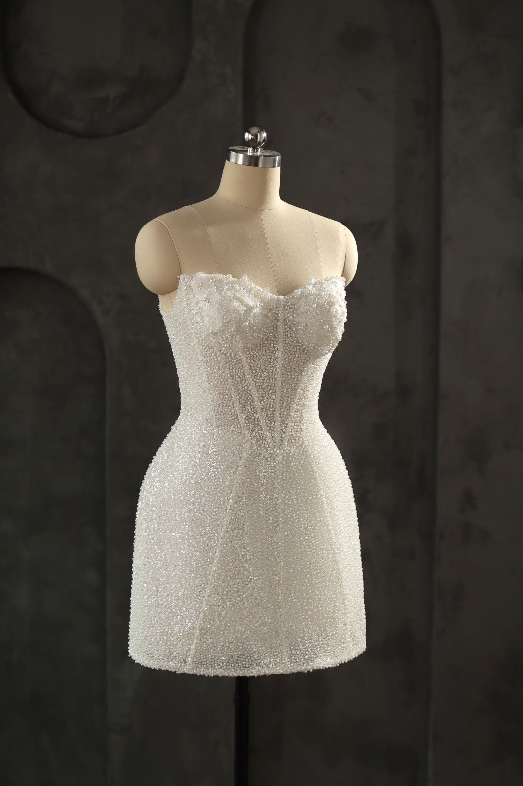 Sabrina - Wedding Dress - Ivory & White