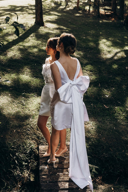 Sally - 14:200002130Ivory;200000443:151 - Wedding Dress - Ivory & White