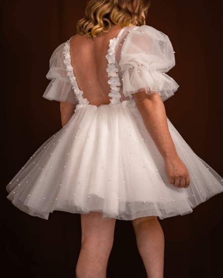 Sandy - 14:200002130Ivory;200000443:151 - Wedding Dress - Ivory & White