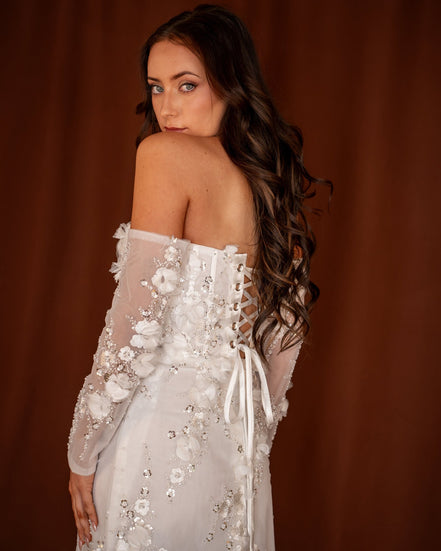 Saskia - 14:29as pic;200000443:151 - Wedding Dress - Ivory & White