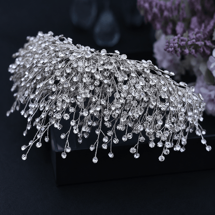 Seraphina | Tiara -  - Bridal Accessories - Ivory & White