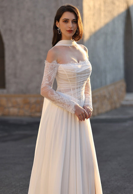 Sienna -  - Wedding Dress - Ivory & White