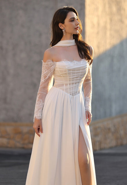 Sienna -  - Wedding Dress - Ivory & White
