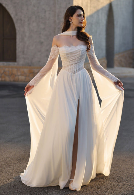 Sienna -  - Wedding Dress - Ivory & White