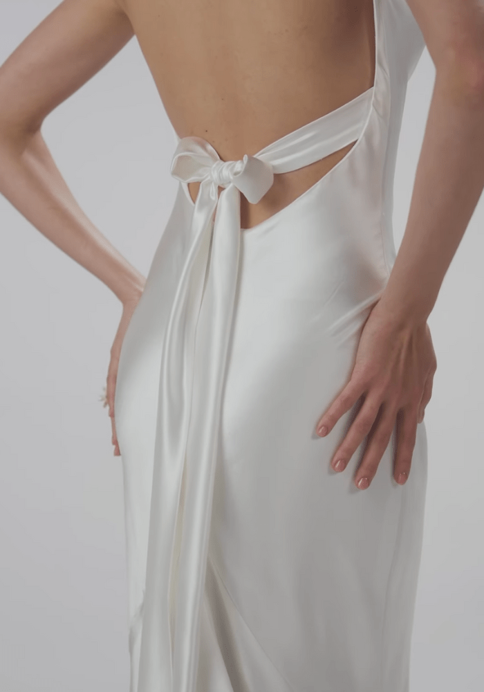 Solange - Wedding Dress - Ivory & White