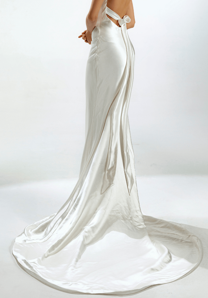 Solange - Wedding Dress - Ivory & White