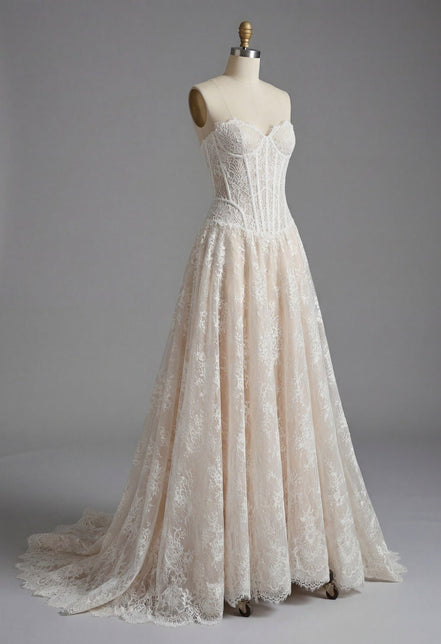 Tilly -  - Wedding Dress - Ivory & White