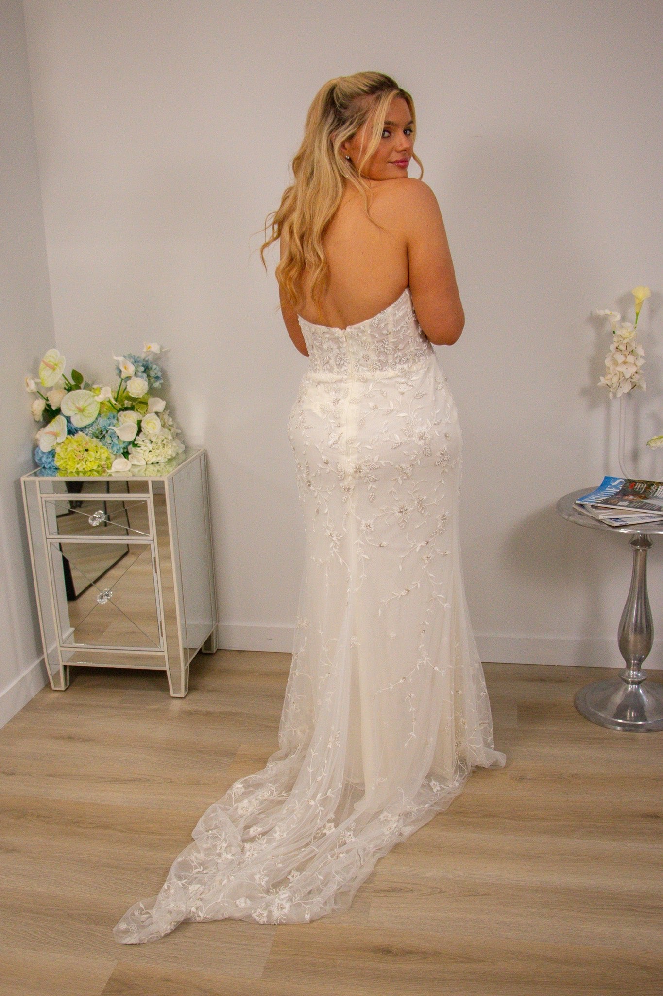 Una -  - Wedding Dress - Ivory & White