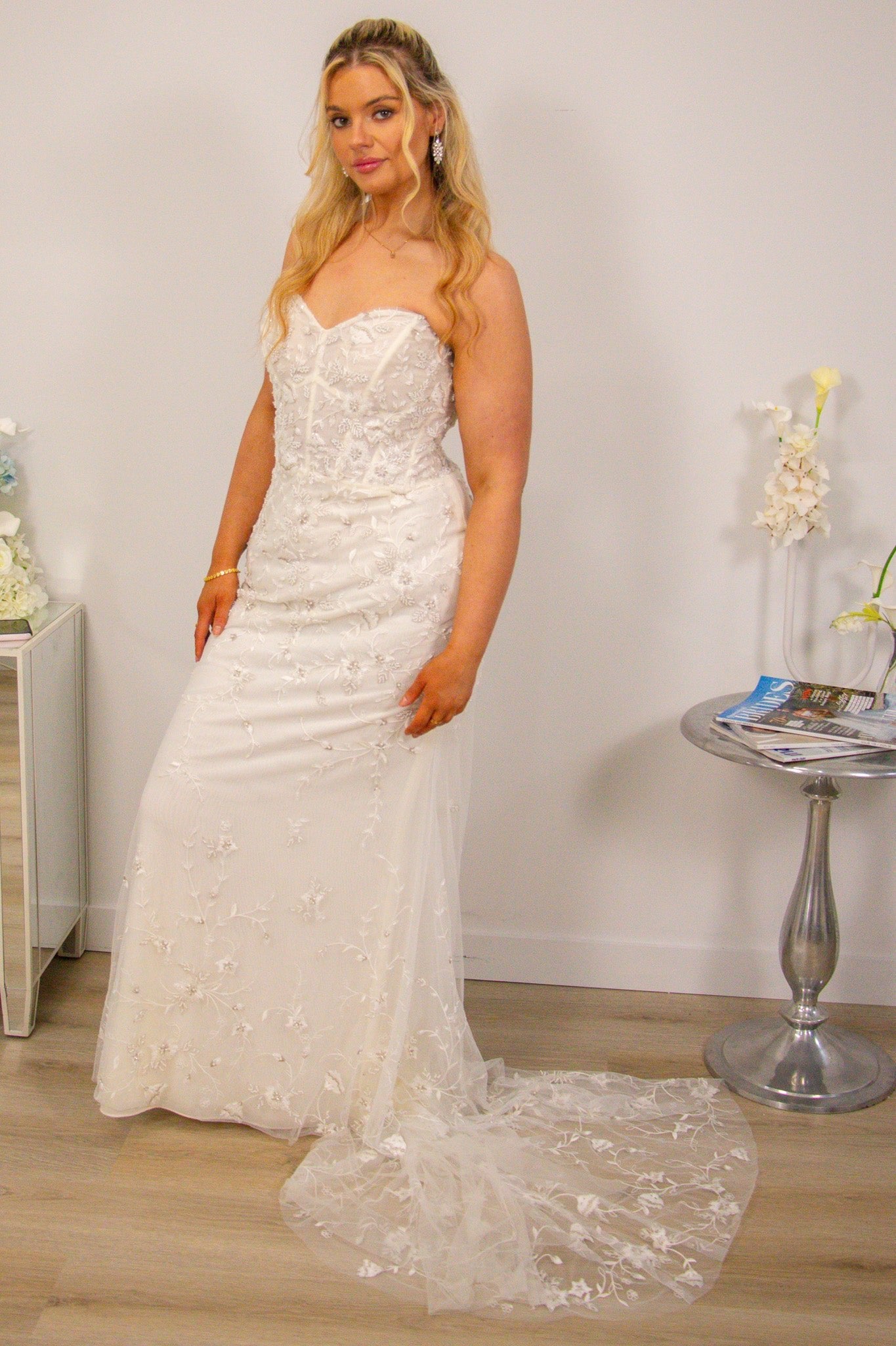 Una -  - Wedding Dress - Ivory & White
