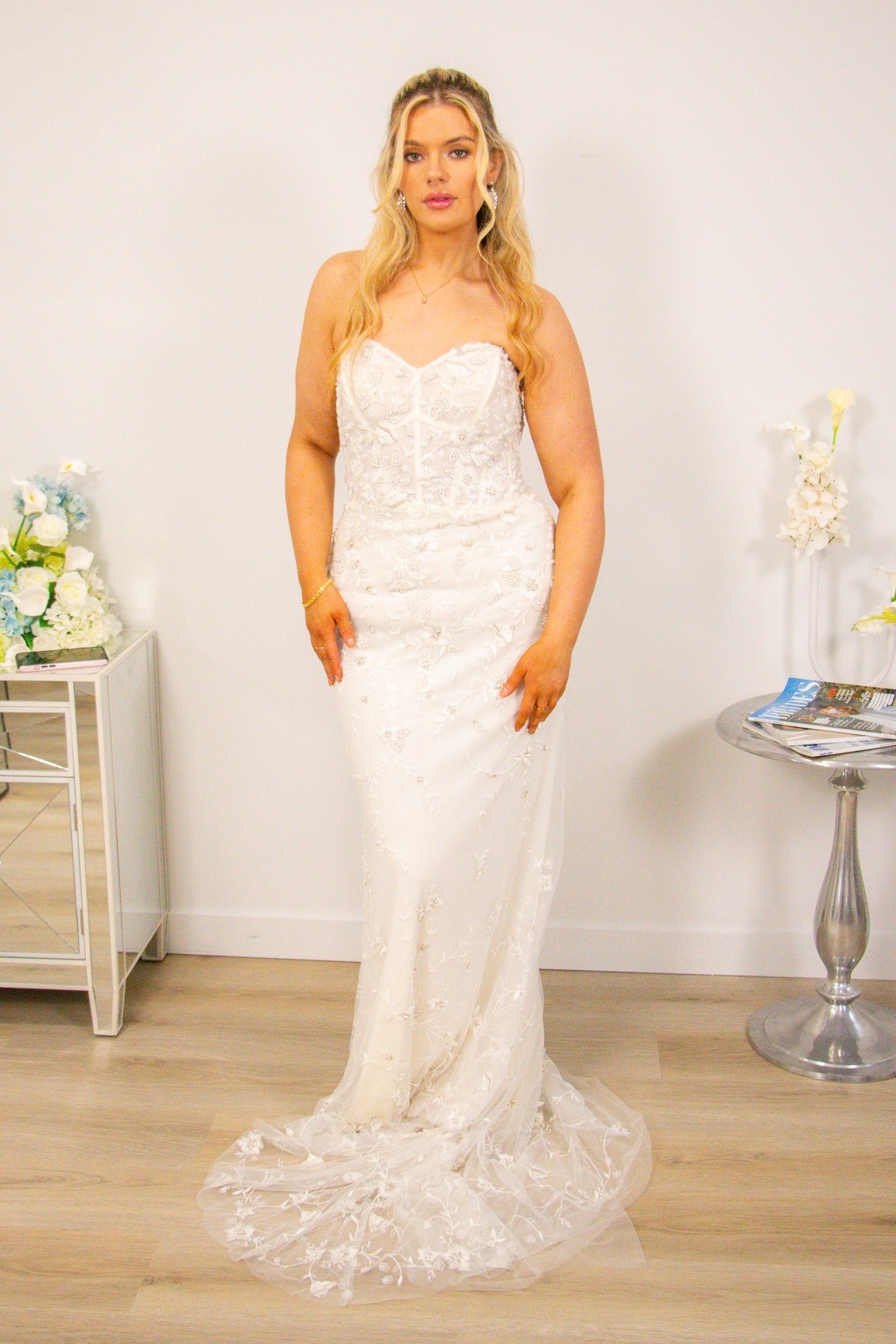 Una -  - Wedding Dress - Ivory & White