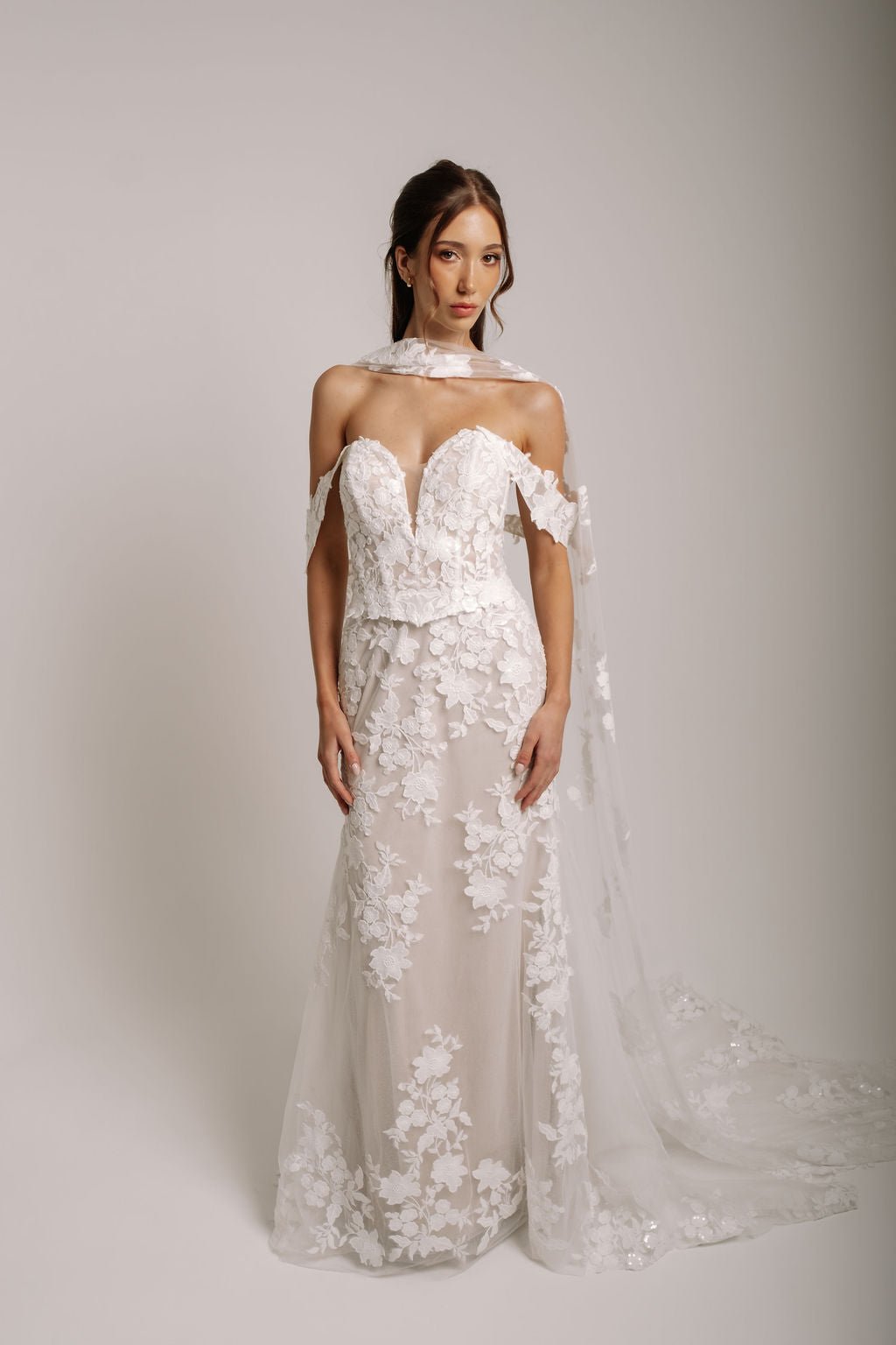 Vanessa -  - Wedding Dress - Ivory & White