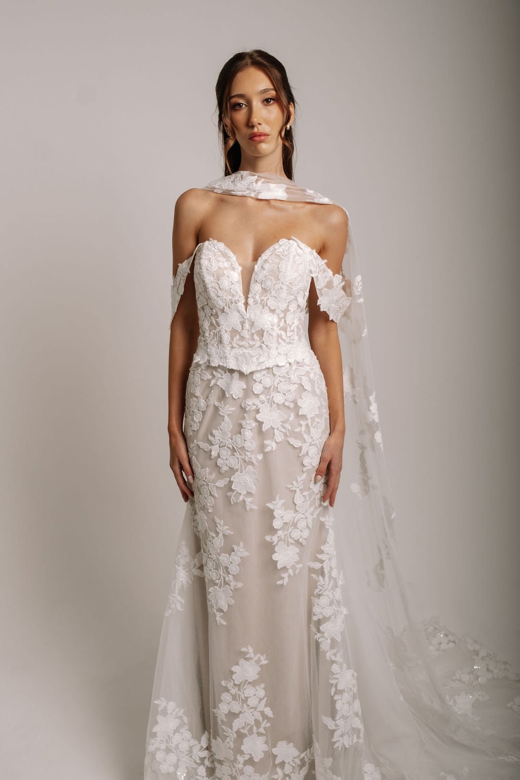 Vanessa -  - Wedding Dress - Ivory & White