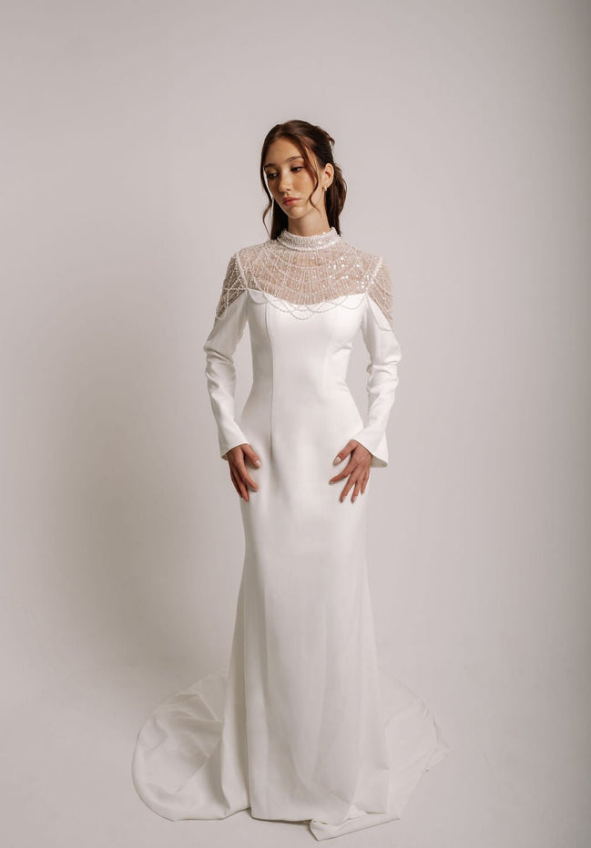 Victoria -  - Wedding Dress - Ivory & White