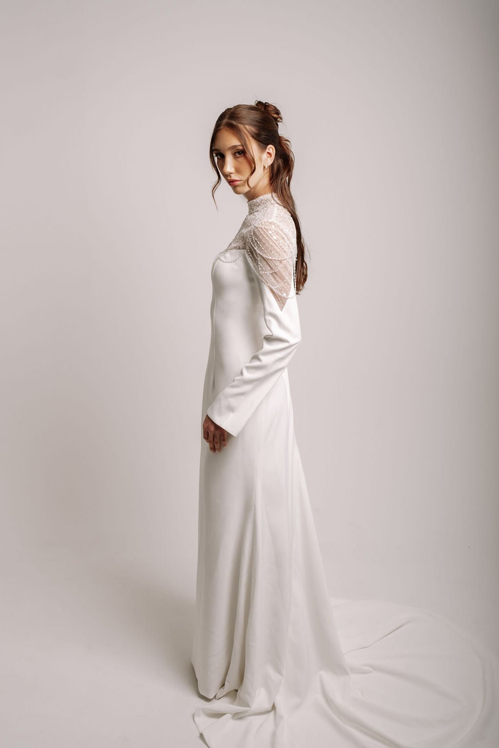 Victoria -  - Wedding Dress - Ivory & White