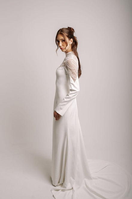 Victoria -  - Wedding Dress - Ivory & White