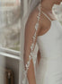 Willow | Leaf Edge Veil - 14:771ivory;200000063:1952 - Bridal Veil - Ivory & White