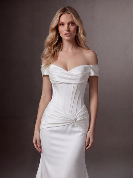 Winnie -  - Wedding Dress - Ivory & White