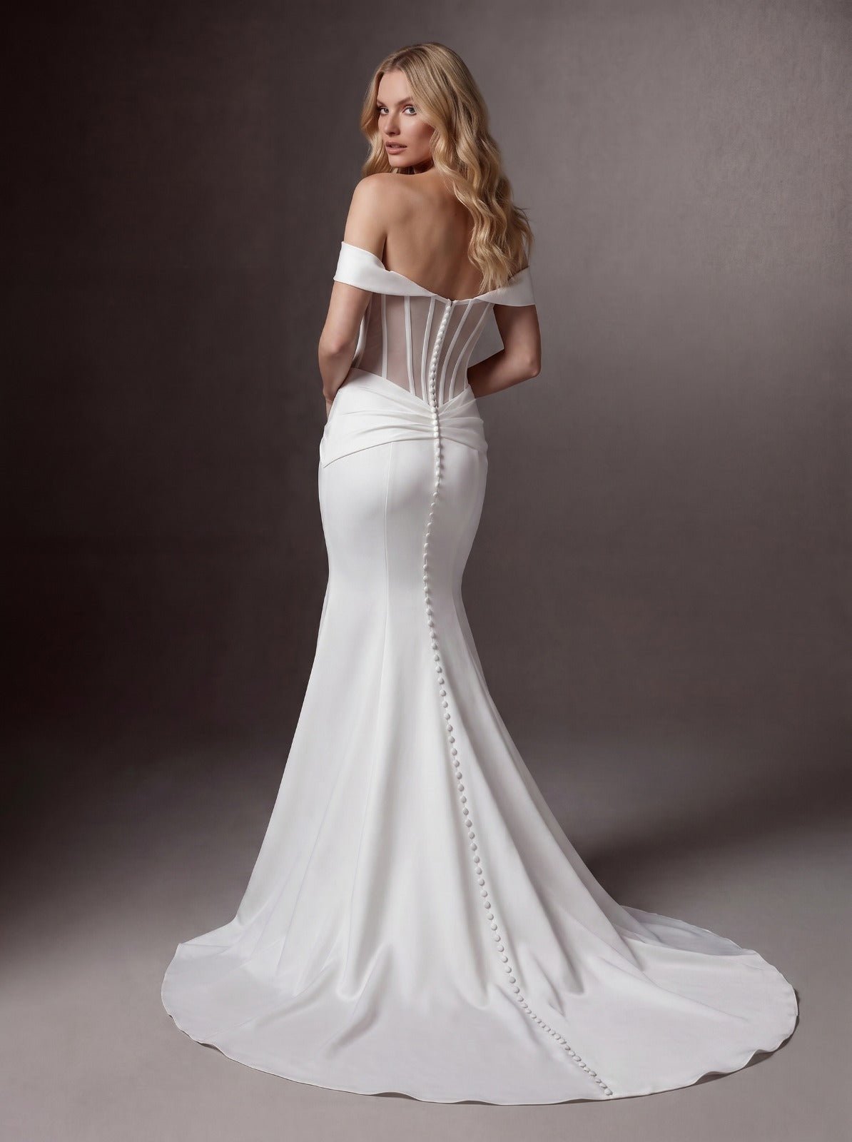 Winnie -  - Wedding Dress - Ivory & White