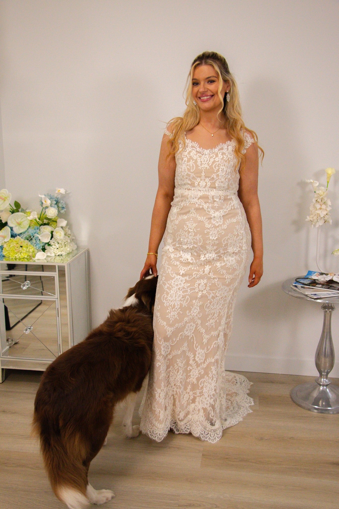 Xanthe -  - Wedding Dress - Ivory & White