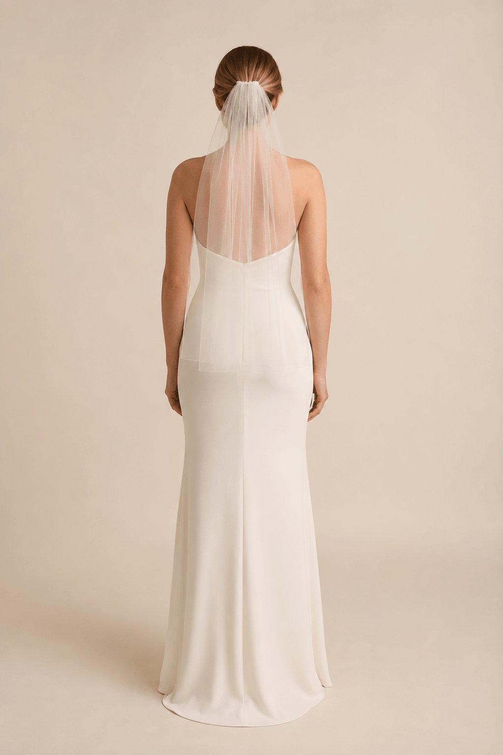 Zepta | Tulle Veil -  - Bridal Veil - Ivory & White